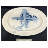 Antique BWM & Co Canova 22" Oval Platter