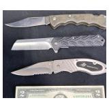 3 Pocket Knives -Imperial, Camillus & Winchester