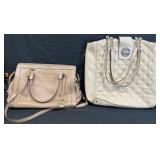 2 Leather Purses - Michael Kors, Kate Spade