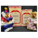 2 Raikes Circus Bears w COAs ï¿½ Emma & Bailey
