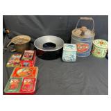 Vintage Tins & Metalware Collection