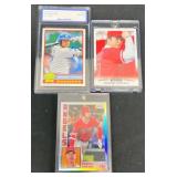 3 Shohei Ohtani Baseball Cards