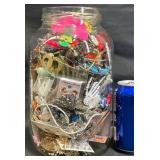 Mystery Jar of Assorted Fashion Jewelry