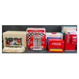 4 Coca-Cola Collectibles Musical Coin Banks
