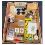 Box Lot of Small Treasures - Coins & Collectibles