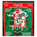Coca-Cola Holiday Mantle Cuckoo Clock Ornament