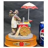 Emmett Kelly Coca-Cola Figurine w Musical Base