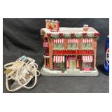 Coca-Cola Lighted Holly Leaves Market w COA