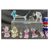 Vintage Lucite Acrylic Animal Figures Hong Kong