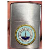 Vintage US Navy Commemorative Penguin Lighter