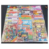 16 Assorted Vntg Comic Books - DC & Marvel
