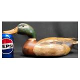 Wooden Mallard Duck by Tom Taber 1984