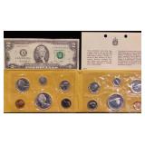 1966 & 1967 Unc Canadian Coin Sets