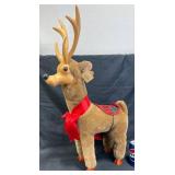 Robert Raikes Tinsel Reindeer w Box & COA
