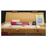 Vintage Compuknit IV Knitting Machine w Manuals +
