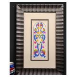 Henri Matisse Original Color Lithograph w COA