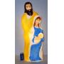 Vintage Christmas Blow Mold Joseph Mary Jesus