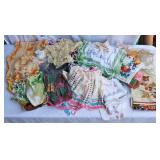 Vintage Cloth Needlepoint Crochet etc