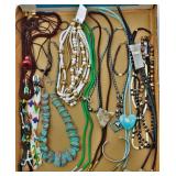 Jewelry Lot Bolo Ties Native American Necklaces