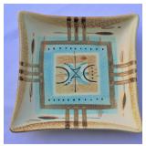 Mid-Century Modern Sasha Brastoffl Dish Gold