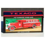 Texaco 39 Studebaker Tanker Truck NIB Metal Bank