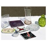 Table Decor Glassware Vintage Art Lighter