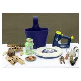 Outdoor Misc Lot Wood Chimes Sprayer Tools Mat