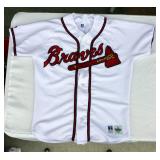 Atlanta Braves Jersey Sz 44 Russell