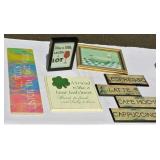 Cool Wall Signs Saying Coffee Wine Laugh