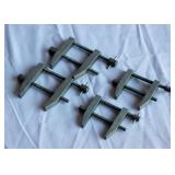 4 Small Metal Vises in Great Shape