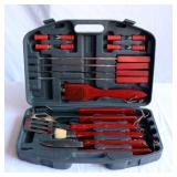 Fancy BBQ Tool Set in Case