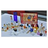 Perfume Lot From Vintage Empty to Newer Full