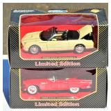 2 Diecast Ford Thunderbird Cars in Boxes Sealed