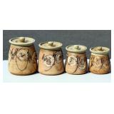 Handmade Pottery Kitchen Canister Set ClayHouse