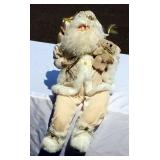 Big & Fluffy Santa Sitting on the Table Decor