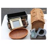 Misc Decor Items Baskets "P" Gems