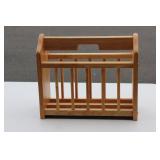 Solid Wood Magazine Rack Very Solid