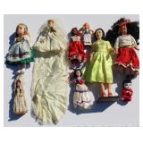 Lot of International Dolls Inc Lady Di Wedding