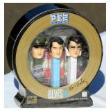 Elvis Presley 3 Pez Dispensers in Display Sealed