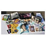 More Elvis Collectibles Purses Cassettes Patches +