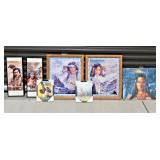 Lot of Native American Art Prints