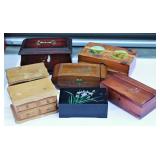 7 Small Jewelry & Keepsake Chests Lane Music