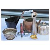 Rustic Vintage Kitchen Lot Coal to Silver