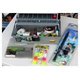 Fishing Box Tackle Rod Some New