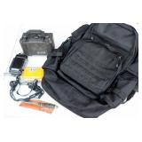 Bugout Backpack Headlight Pelican Cases Knife