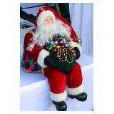 Nice Sitting Santa Figurine