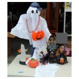 Halloween Hip Ghost Lantern with Lights & Ghost