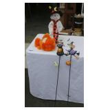 Halloween Lot Ghost & Yard Stakes