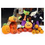 Pumpkins Lights Vampire & Frankestein Halloween