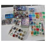 Lot of Beads & Jewelry Parts Hundreds of Beads